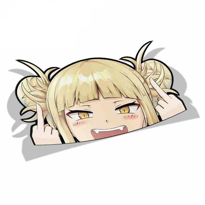Toga Middle Finger Peeker - Senpai Customs